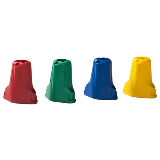 Beschermers met kleurcodes